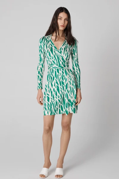 Jeanne Silk Jersey Wrap Dress